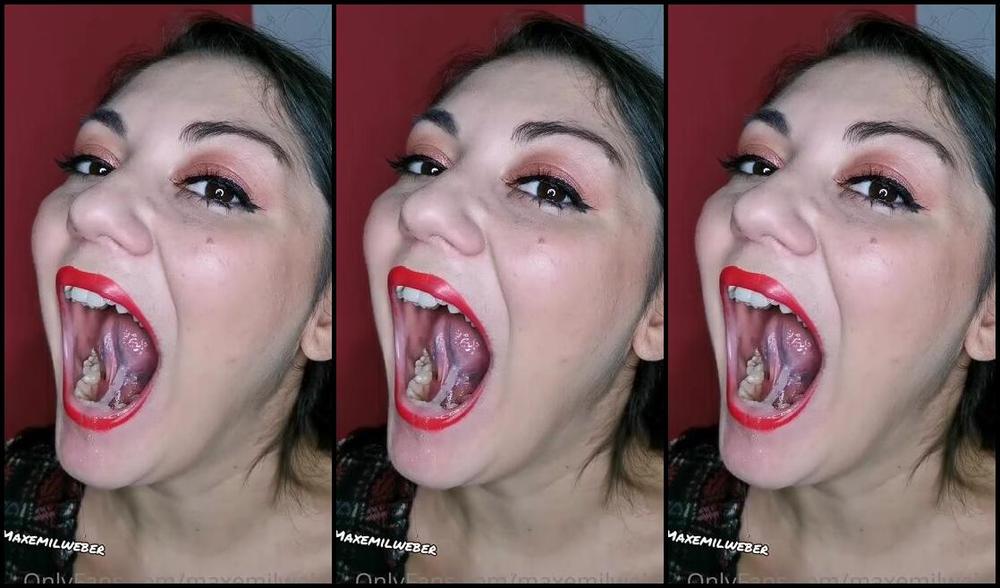 Emily Maxemilweber Nicknamed Maxemilweber 10 09 2021 Onlyfans Video Drooling Tongue