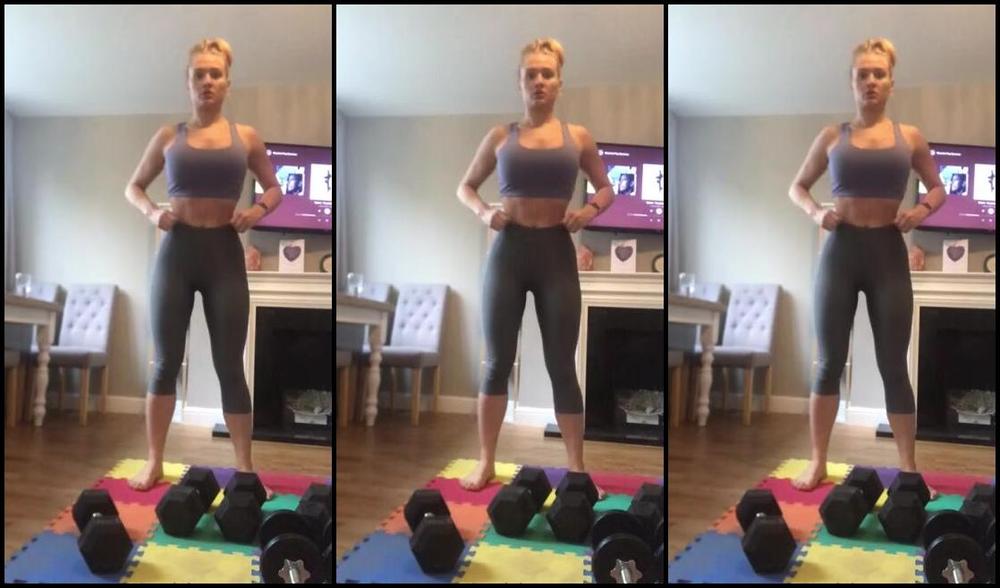 Goddessdommelia Onlyfans Thursdays Work Out Pt 1 Hx