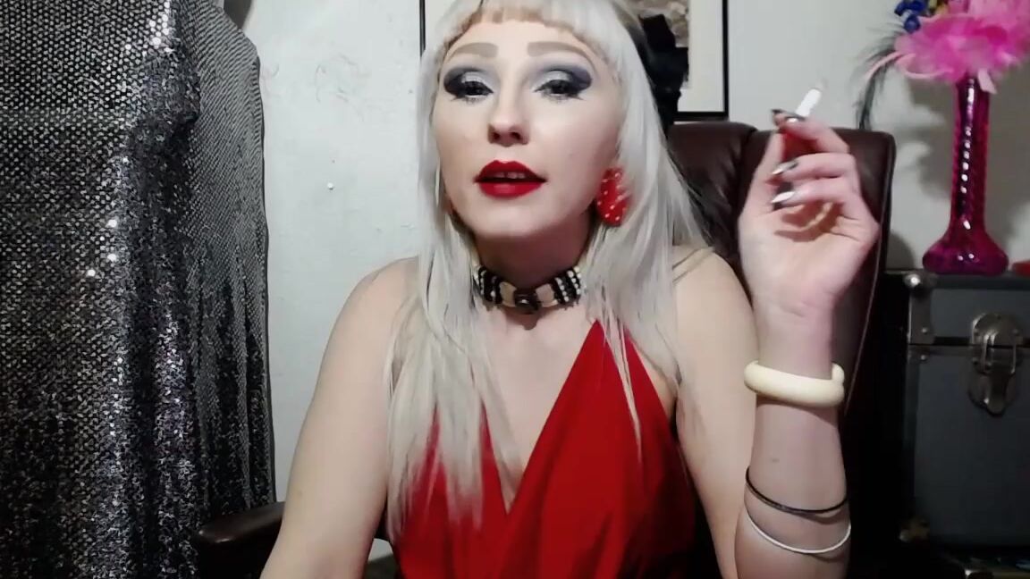 Audreysimone Human Ashtray Humiliated By Smoke Queen