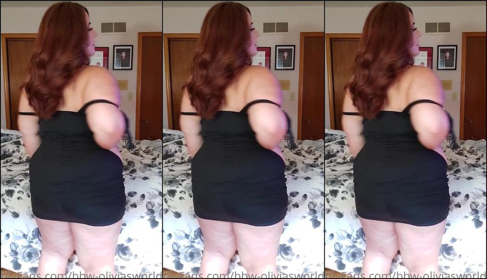 Bbw Oliviasworld95 658229221 08 06 2020 Sexy Slow Dancing In A Tight Black Dress Bbw Striptease Tips Are Welcome