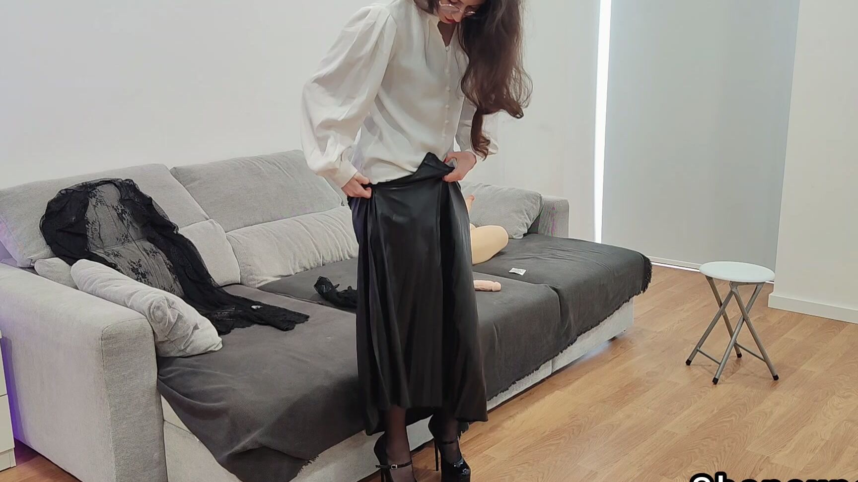 "Shanaxnow" bigass, cei, cumshots, vintage, vintagestocking VINTAGE MOVIE CHANGE CLOTHING CEI DILDO FUCK CUMSHOTS manyvids