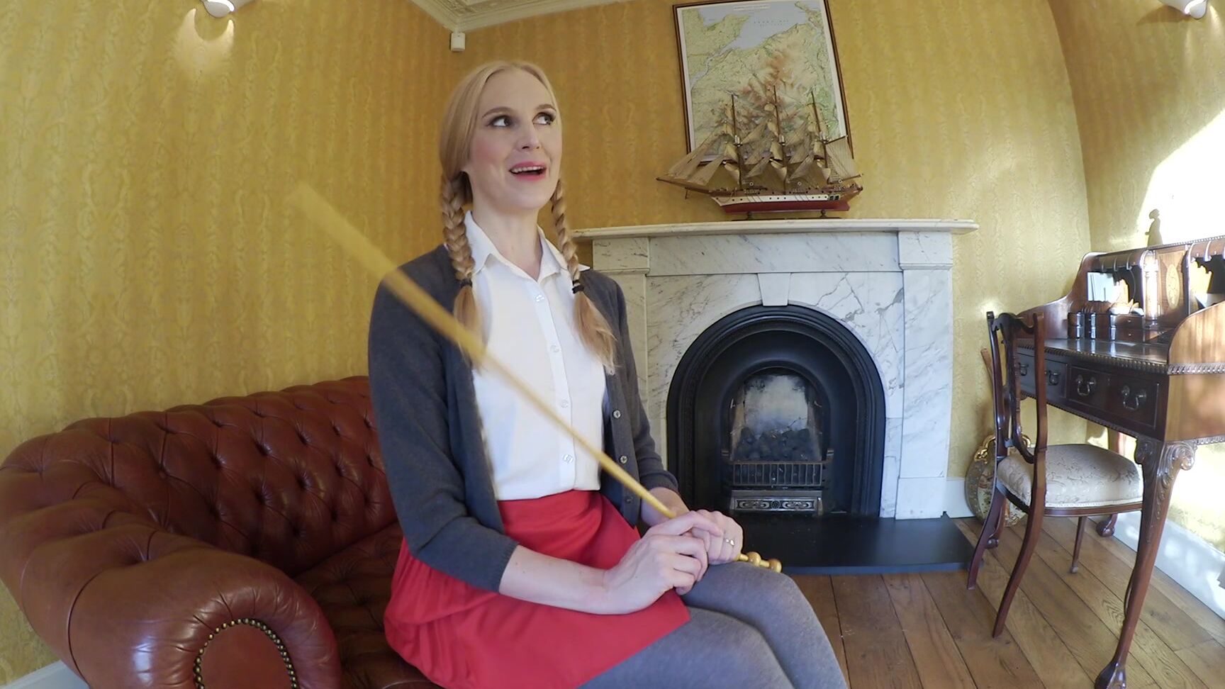 Scolding, Corporal Punishment, Caning, Humiliation, Female Domination ariel anderssen wicked headgirl is going to punish you ManyVids