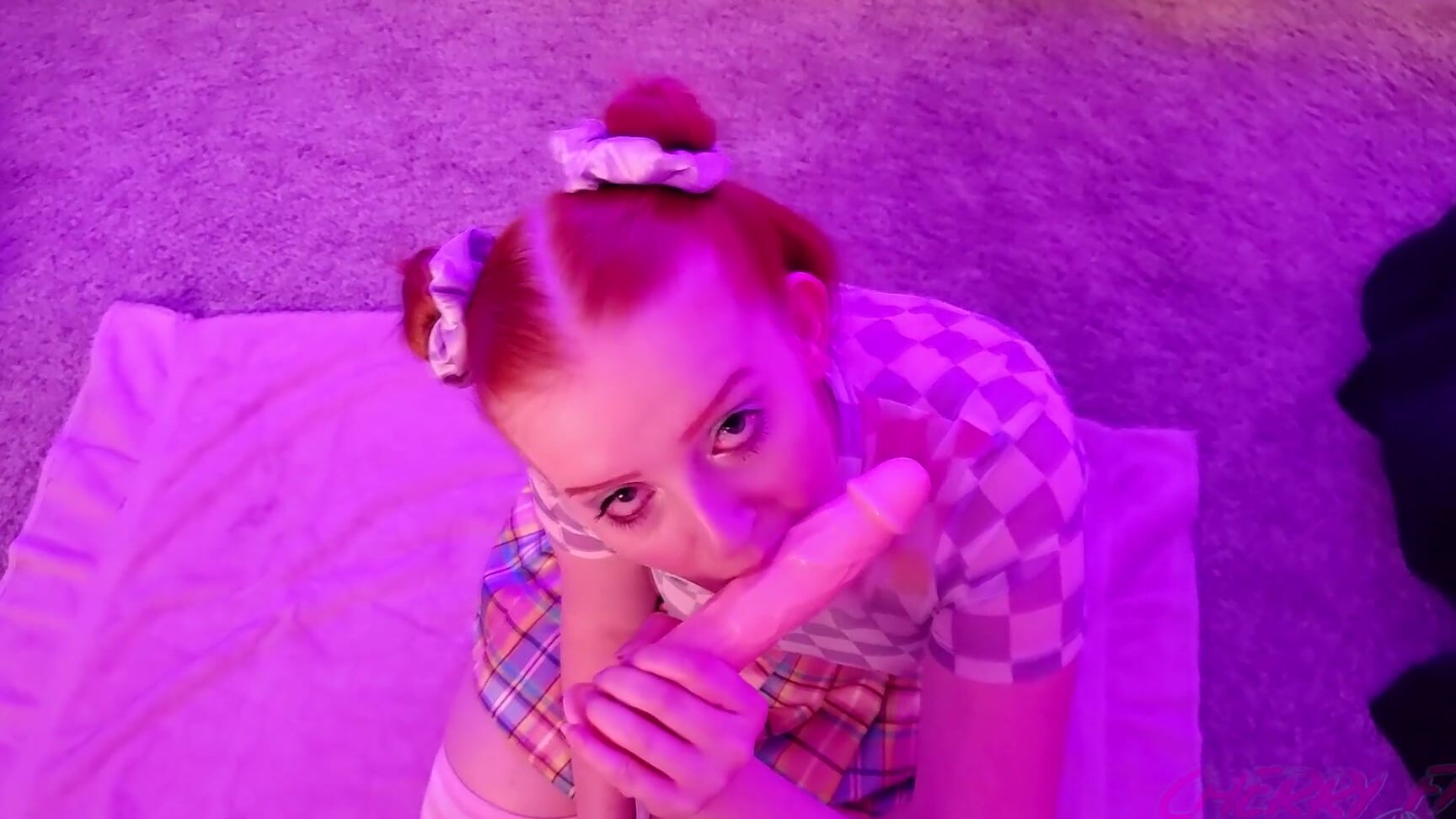 Cherry Fae Deep Throating For Daddy