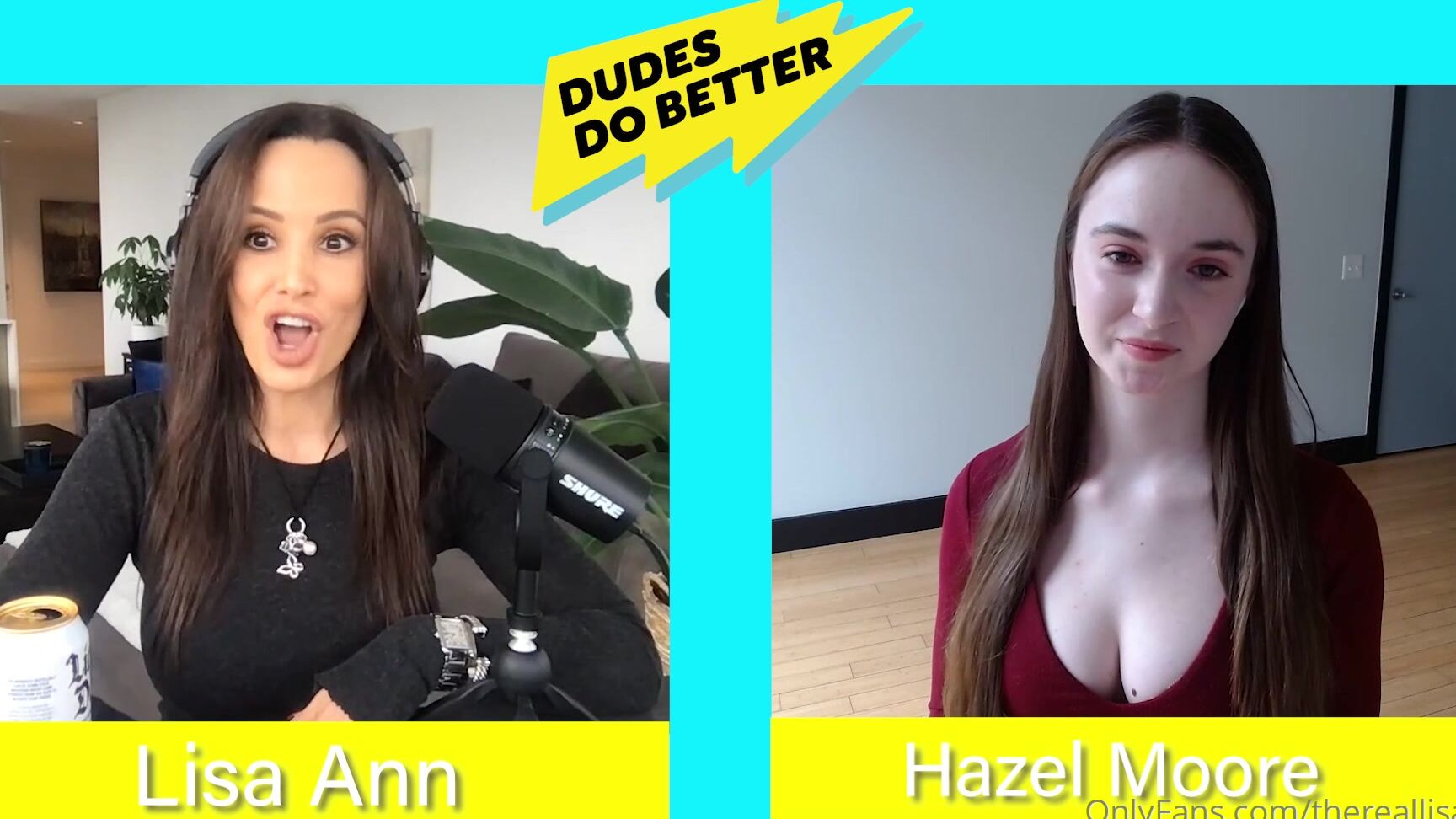 Thereallisaann This Week Hazel Moore Joined Me On Dudes Do Better