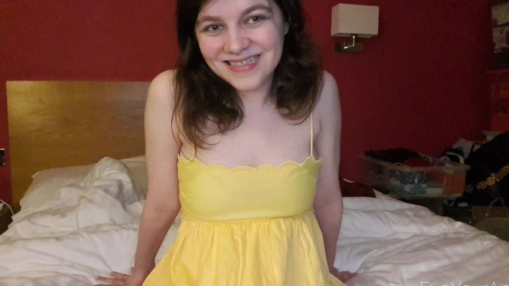 "EveYourApple" femdom, joi, cei, cum eating instruction, jerk off instruction, sfw Girlfriend s New CEI Fetish First Taste manyvids