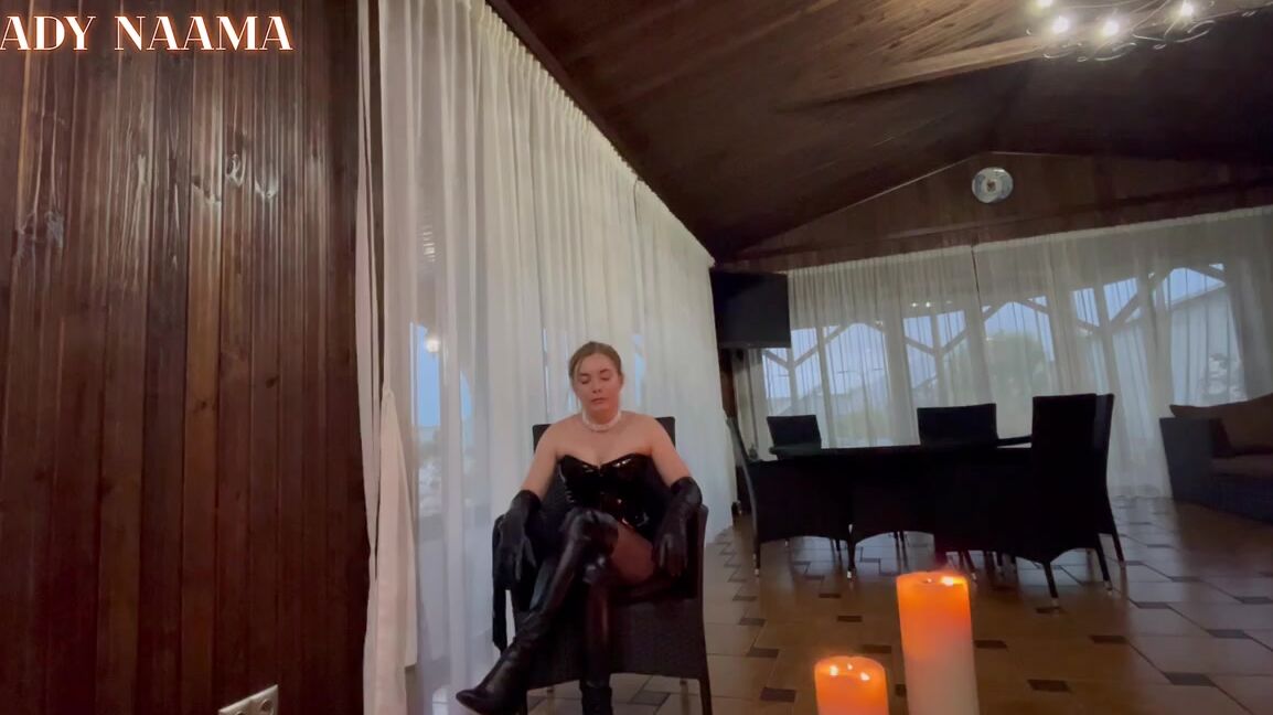 Ladynaama Onlyfans My New Video Free Only Here For My Real Fans This Beautiful Evening You Are At My Feet You Are