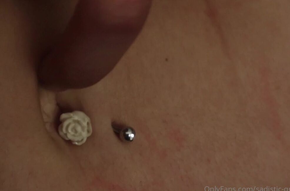 Sadistic Queen My New Belly Button Ring Hd P I Just Got A