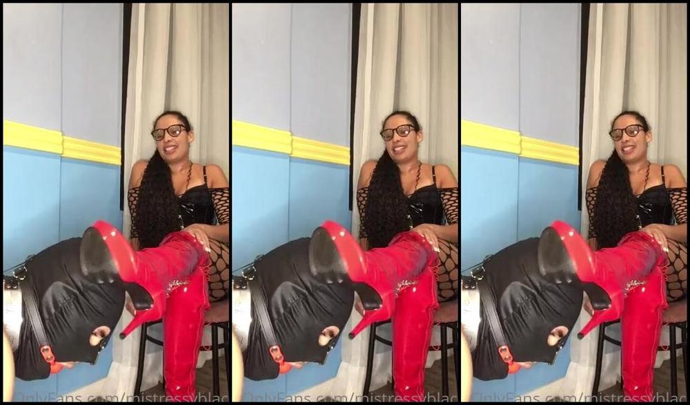 Mistress V Black Nicknamed Mistressvblack Onlyfans Worship Begins With Boots A Adorao Comea Pelas Botas