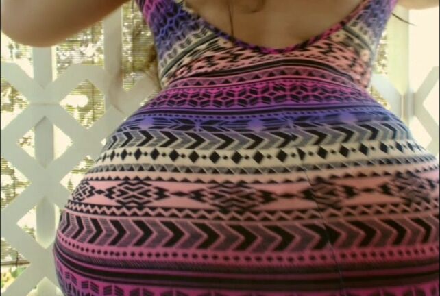 Carmita Bonita Balcony Flashing Bootyshaking Teasing