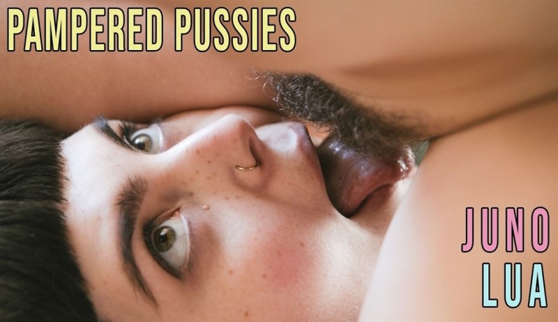 Oral Sex, Hairy Juno & Lua - Pampered Pussies