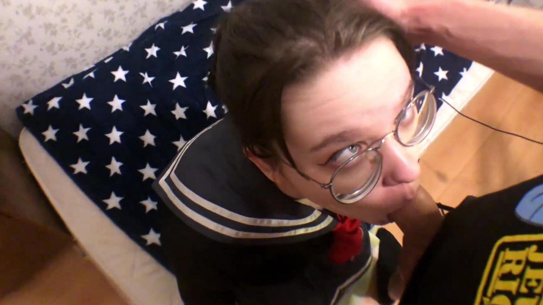 Waifu For You Divorced a schoolgirl with a double tongue for blowjob_split_blowjob_double tongue_tongue splitting Pornhub