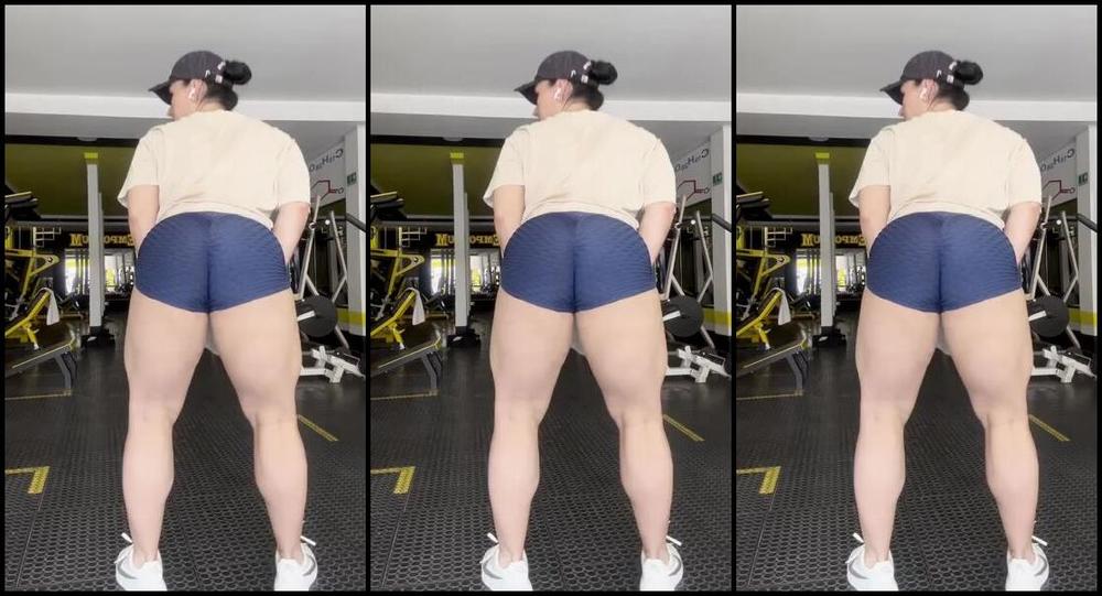 Quadsgoddess Nicknamed Quadsgoddess 02 28 2024 Onlyfans Video Muscle Flex Before I Start My Hardcore Workout