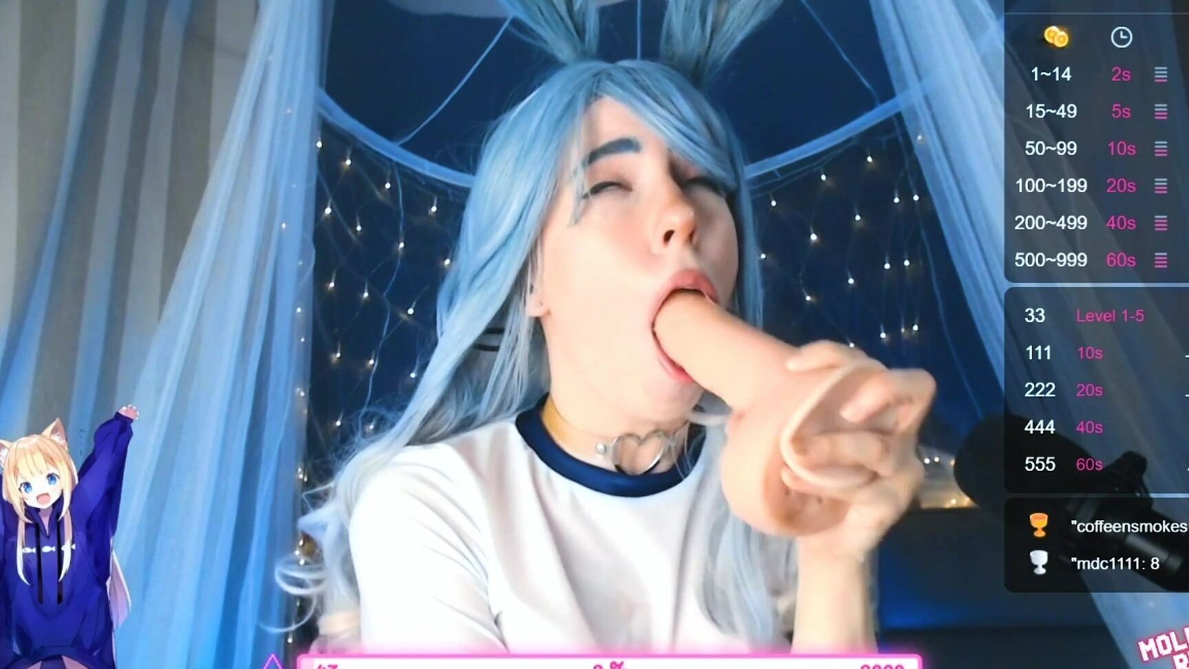 MollyRedWolf 080 - Showed Her Skill Slobbering Blowjob ManyVids