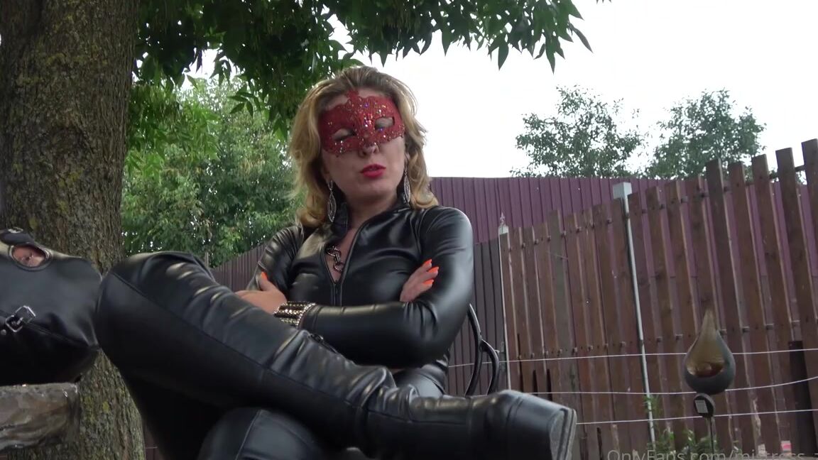 Mistress Zeida Onlyfans We Will Train This Loser To Be Our Perfect Ashtray He Is Laying On The Stonetable And Mistress Alex