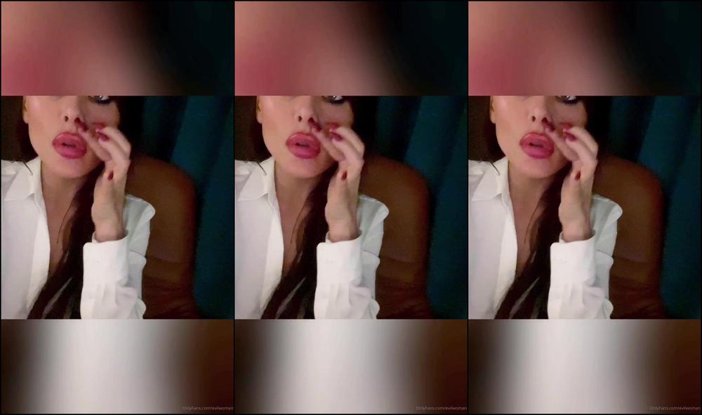 Evil Woman Boot Worship And Strapon Mouthfucking