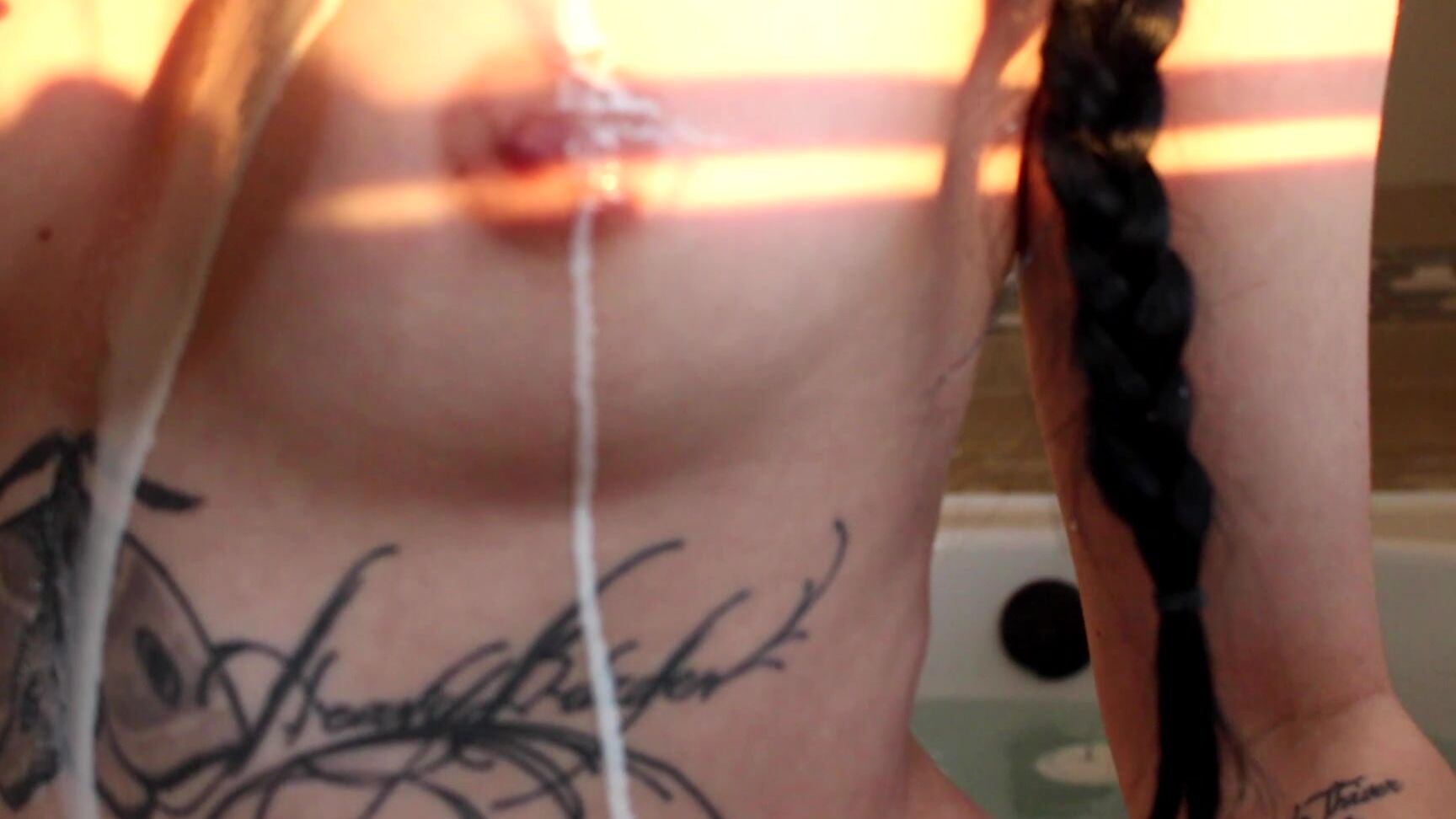 Bathtub Fetish, Food, Food Masturbation, Food Porn, Wet Look zia xo white cream ManyVids