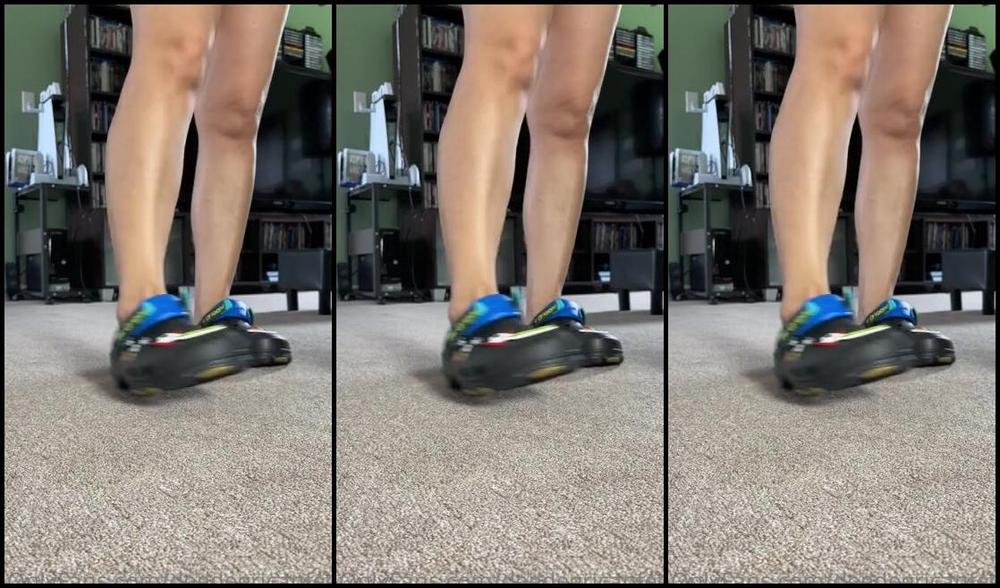 Deedeericanfeet Onlyfans As Requested Croc Removal Shoe Play Tease