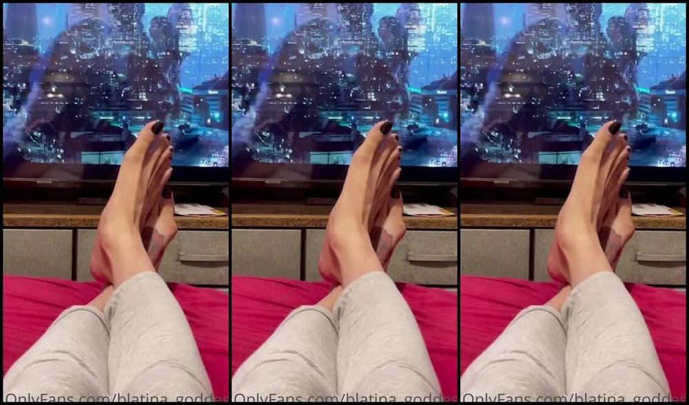 Blatina Goddess Onlyfans 08 31 2021 While I Watch Netflix Shows Enjoy My Toes And The Slow Wiggles