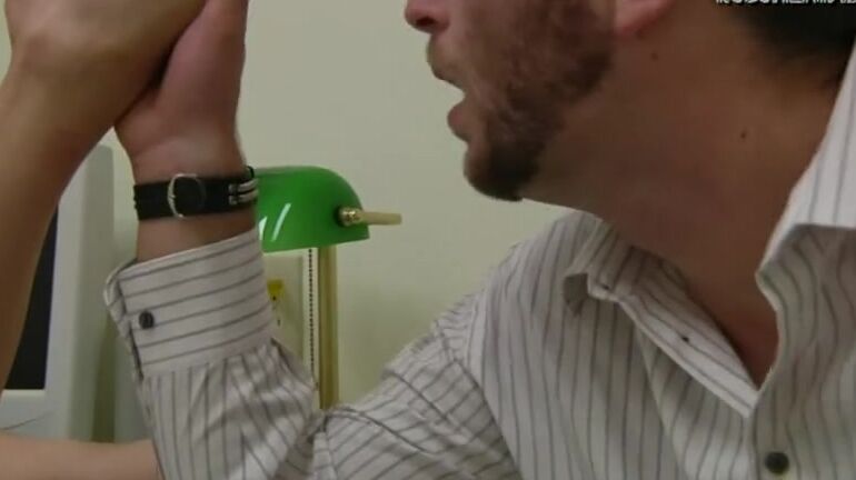 Robomeats Body fondling and sole worship on a timestopped business woman Robomeats,  Clips4Sale