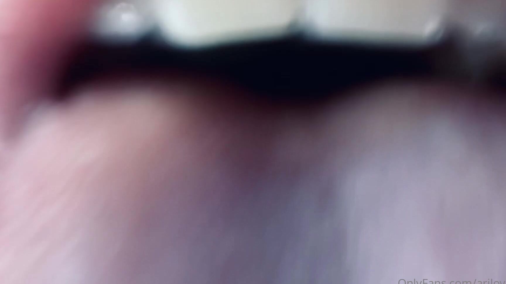 Arilove Sexy Dirty Talking Lens Licking Joi Topless