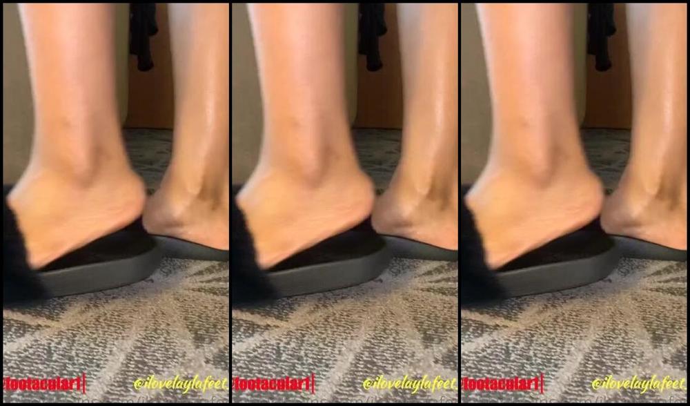 Ilovelaylafeet Onlyfans Showing Off My Yellow Pedi