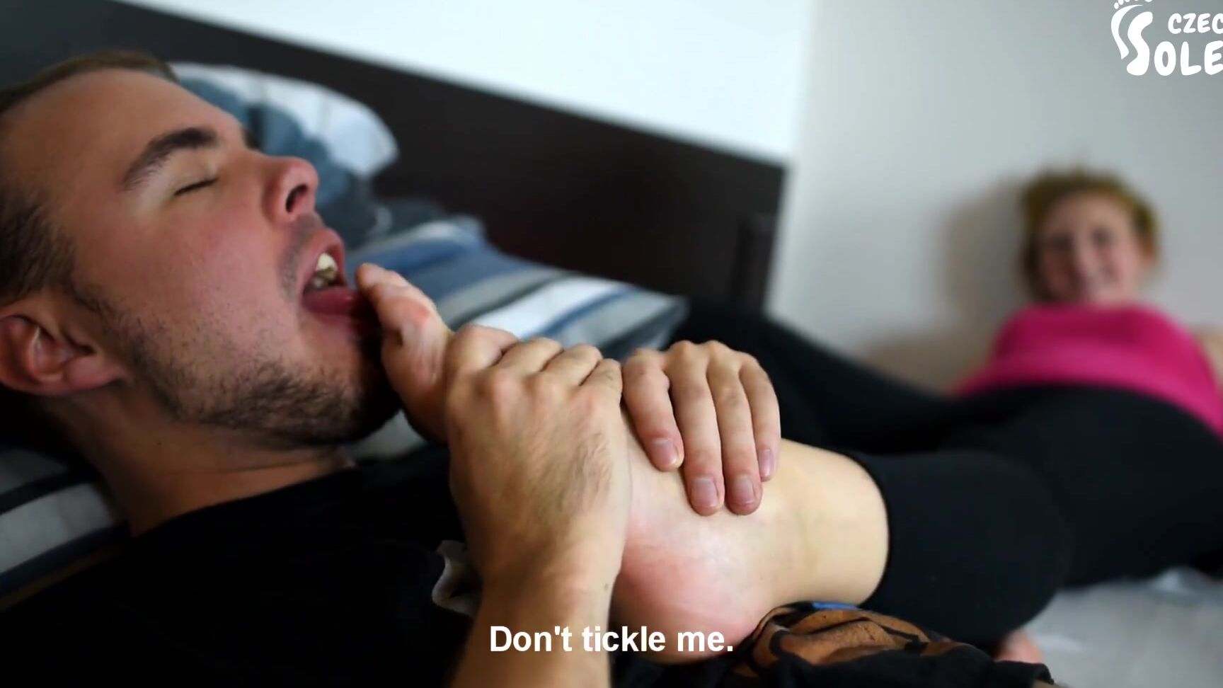 Czech Soles Tickling Submission Fight - Boy Vs Girl (Foot Tickle, Big Feet, Bare Feet, Foot Fetish,Foot Worship) Czech Soles