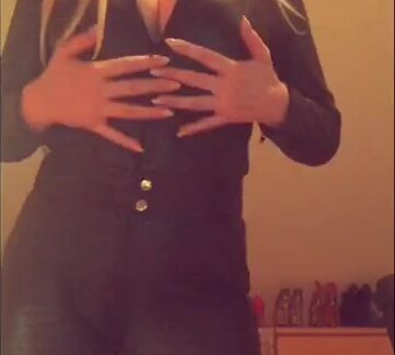 Miss Ruby Marks Exclusive Clip A Sneak Peak At My Stunning Leather Catsuit From L