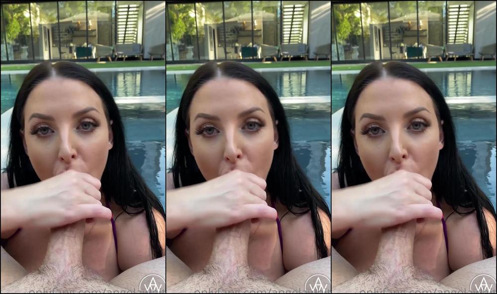 Big Ass, Big Tits, Blowjob, All Sex, Bubble Butt, POV, Brunette, Hardcore Angela White - Pound Me In The Jacuzzi SiteRip