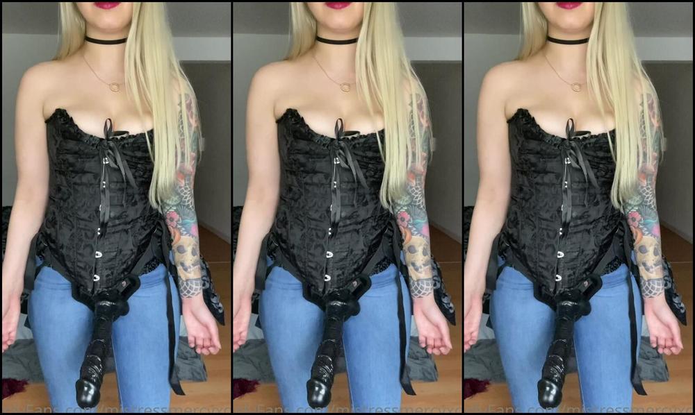 Mistress Mercy Intro Clip From My Newest Video God I Love Corsets And Thi