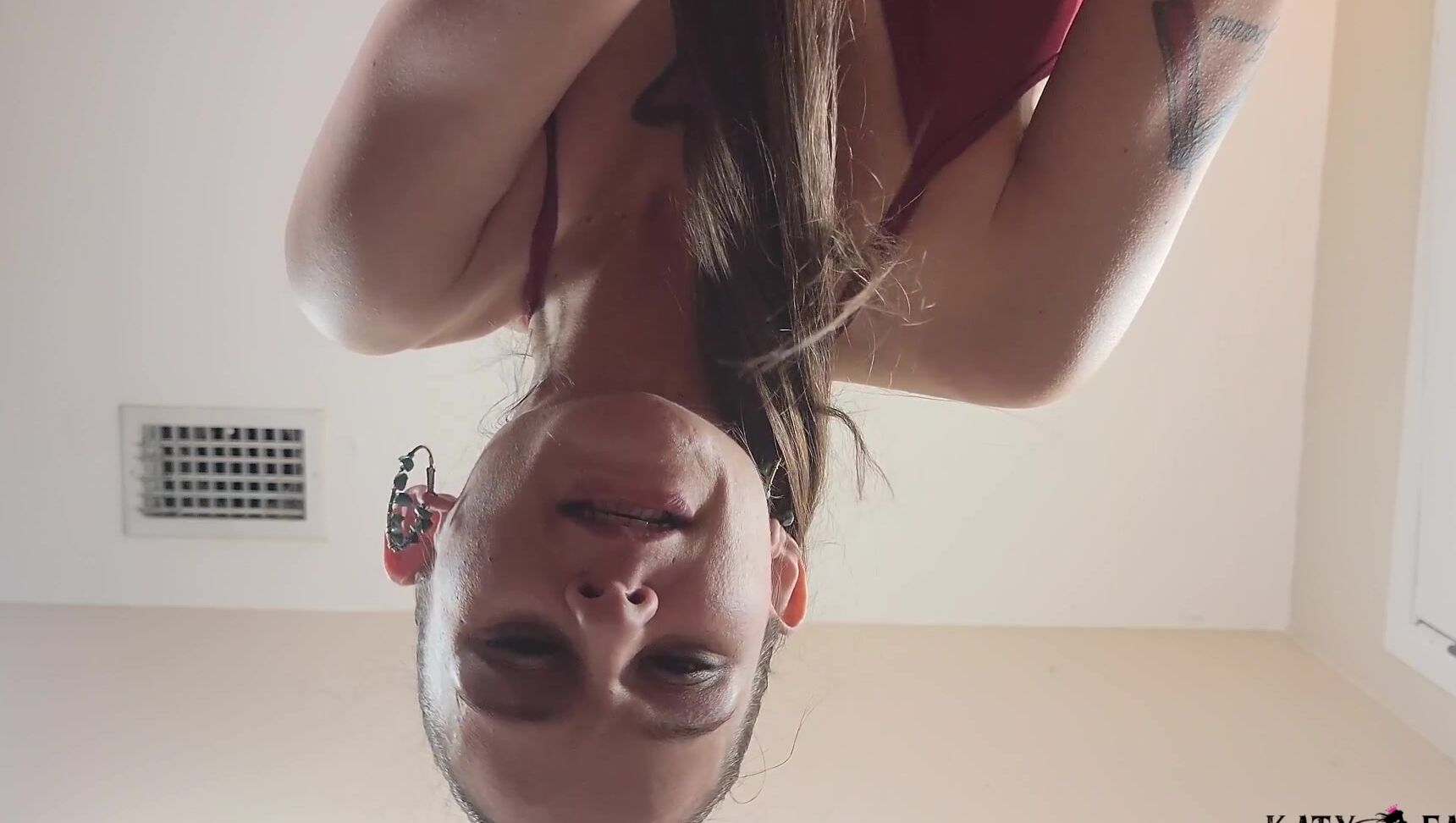 "Katy Faery" ass smooshing, asshole, face sitting, squash / smother, white booty sensual face sitting pov hd manyvids