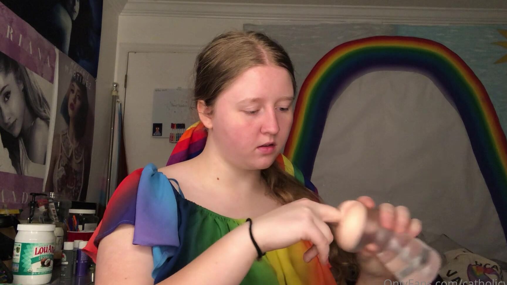 Catholicvirgin Hehe Havent Gotten To Lick My Pocket Pussy In A While