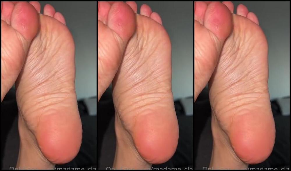 Goddess Claire Nicknamed Goddessclair 08 31 2022 Onlyfans Video I Love How Smooth And Soft My Soles Look After Ive Creamed Them And Youll Love