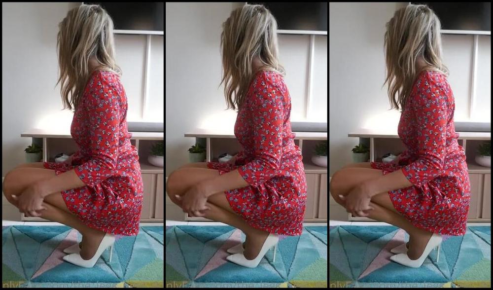 The Legs Next Door Nicknamed The Legs Next Door Onlyfans You Like Seeing A Sexy Lady In A Little Summer Dress Popping Those Heels Don T You Footboy I Kno