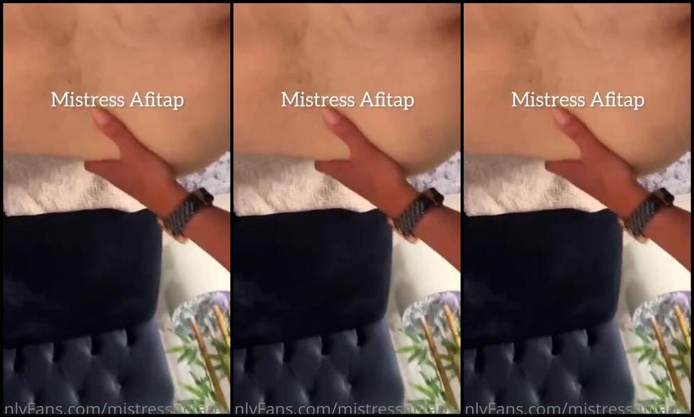 Onlyfans Model Mistress Afitap Aka Mistressafitapsultanmaster I Da Siktim Fear Ends