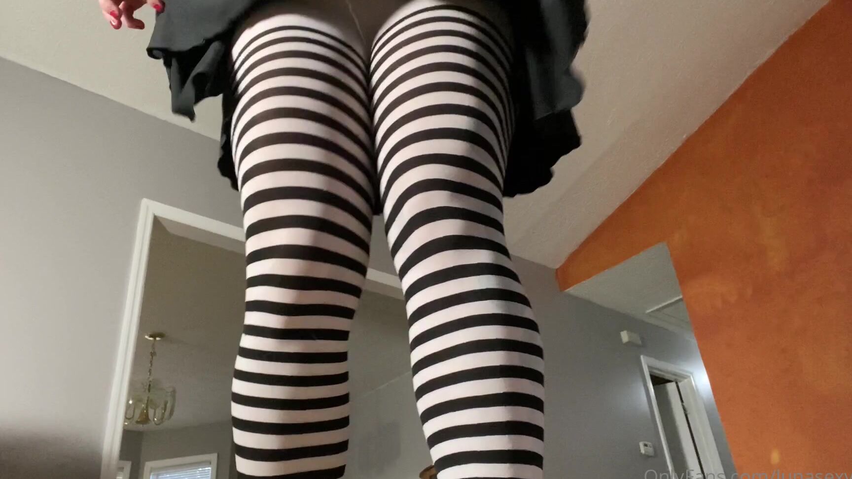 Lunasexyfarts Stripped Leggings Custom For A Fan
