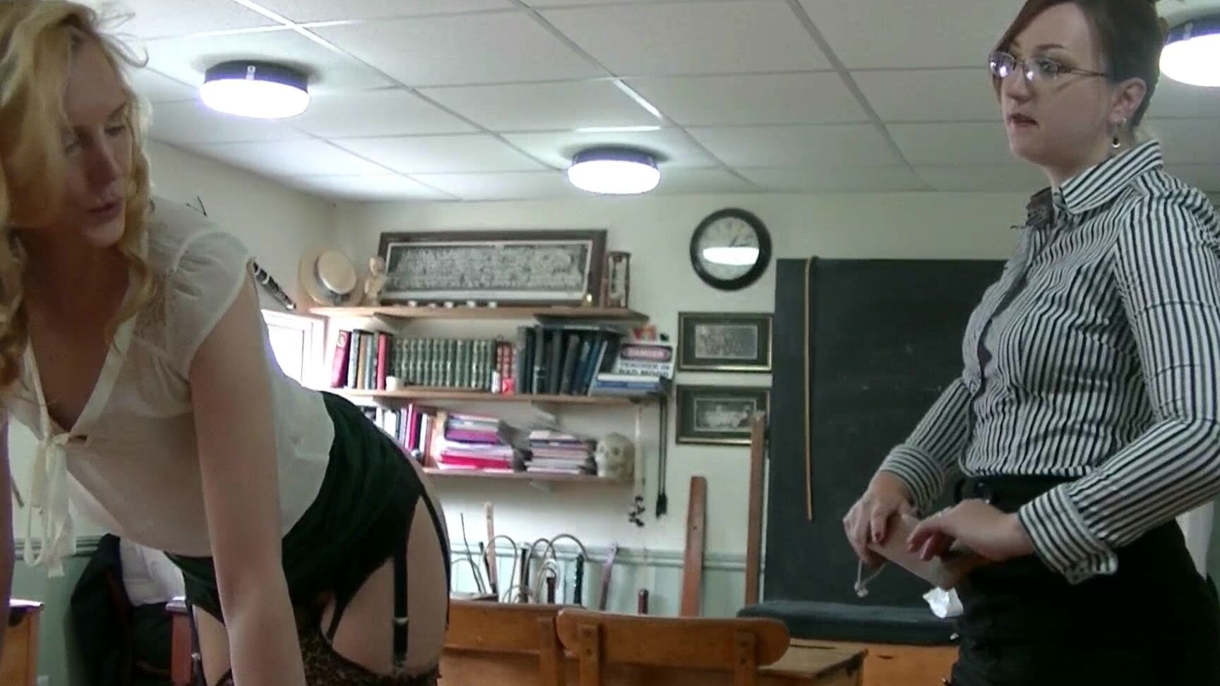 Adele Haze, Pandora Blake, Amelia Jane Rutherford, Spanking F F, Full HD, The Havering Collection THC Miss Havering Instructs Again Clips4Sale