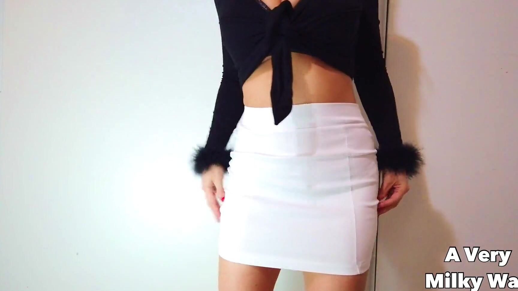AveryMilkyway Sexiest tight skirt try on haul! AVeryMilkyWay Pornhub