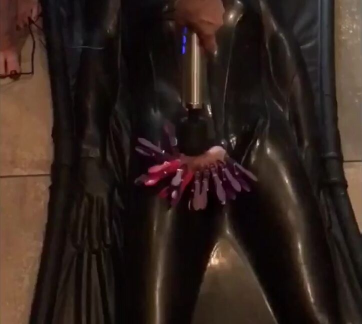 Goddess Gynarchy Beautiful Predicament Vacuumed Slave Pegs All Over