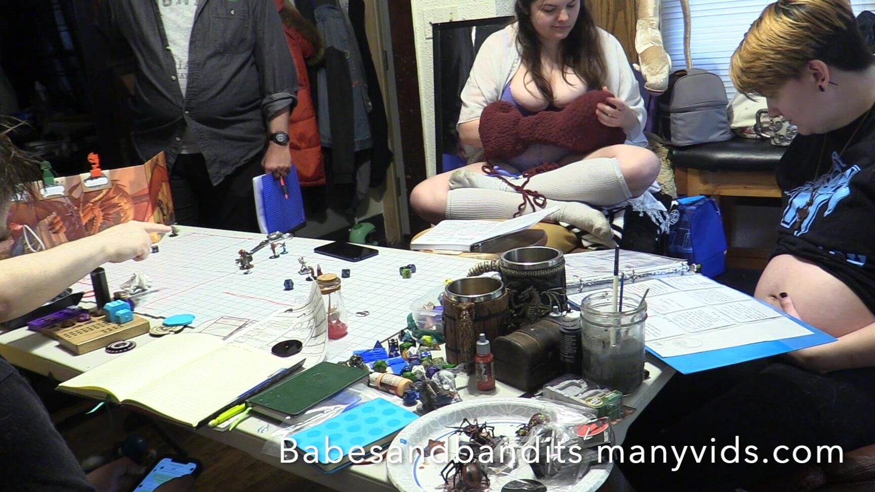 "Rardysexuality" free, nerdy girls, role-playing games, sexy gamer, tabletop games AJ Season 2 10 8 quot Littles Game 2 quot manyvids