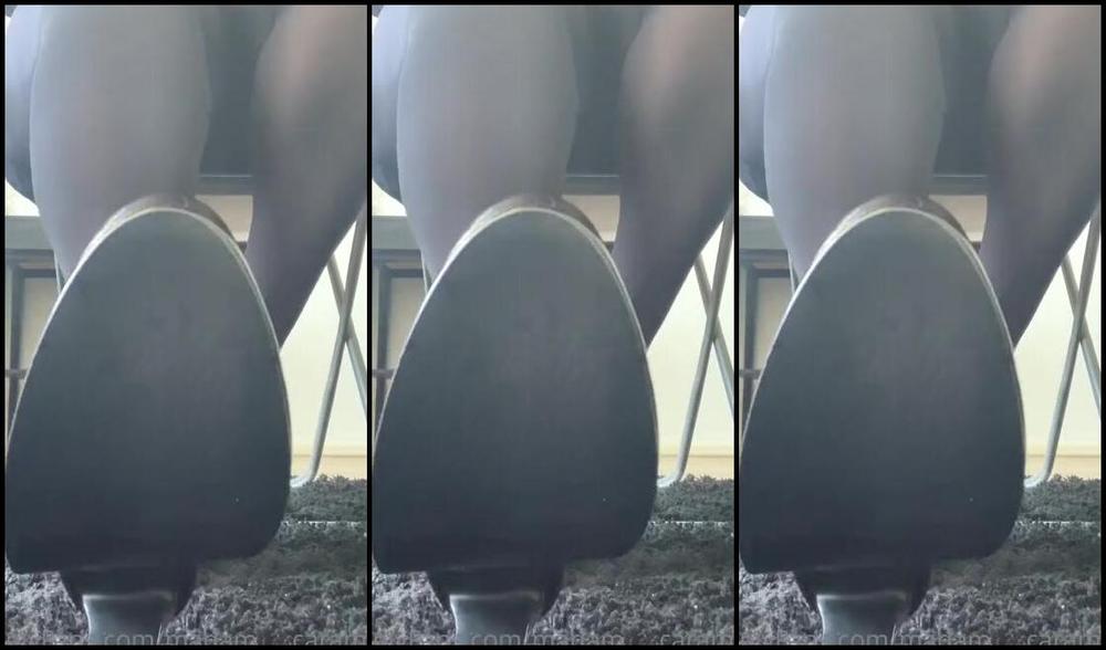 Madam Caramel Onlyfans Stay On The Floor And Look At My Shoes And Nylon Feet