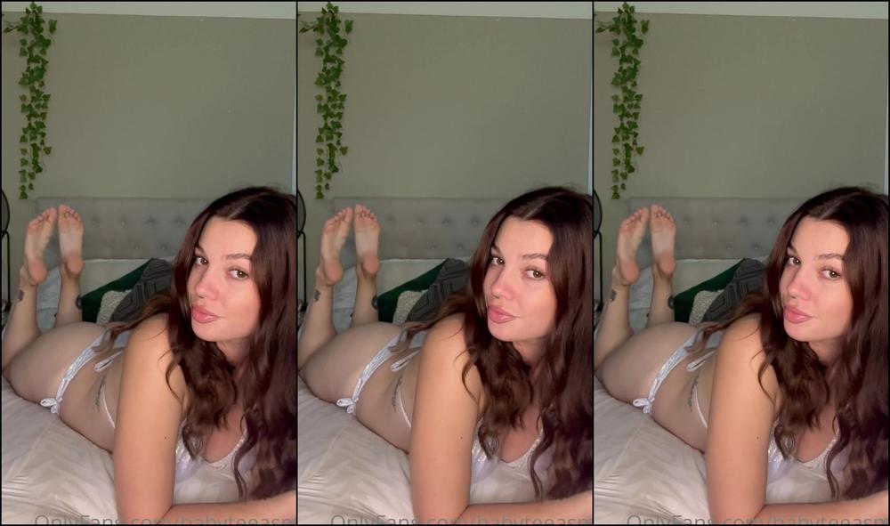 Babyteeasmr Thong Bikini Feet Show My Boobs Are Huge