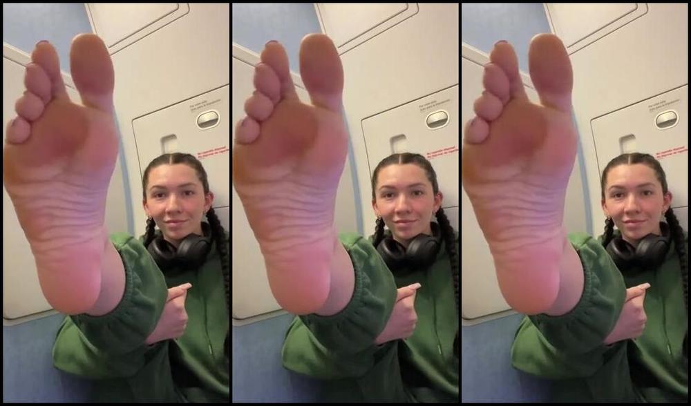 Nicolethedivine Foot Fetish 03 31 2024 Onlyfans Video Airplane Bathroom Fun
