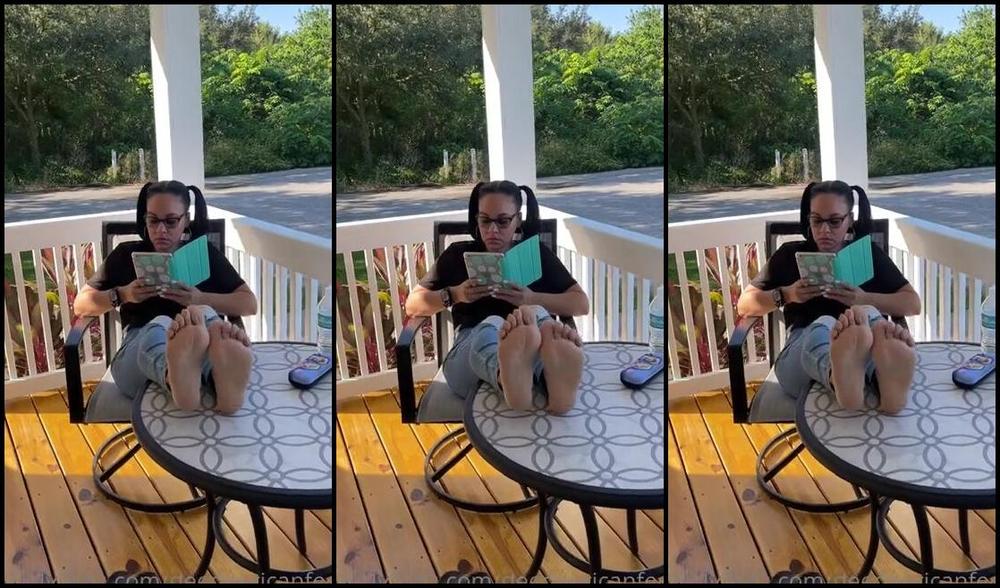 Deedeericanfeet Onlyfans Gm Hubby Can T Let Me Take A Break Sheesh