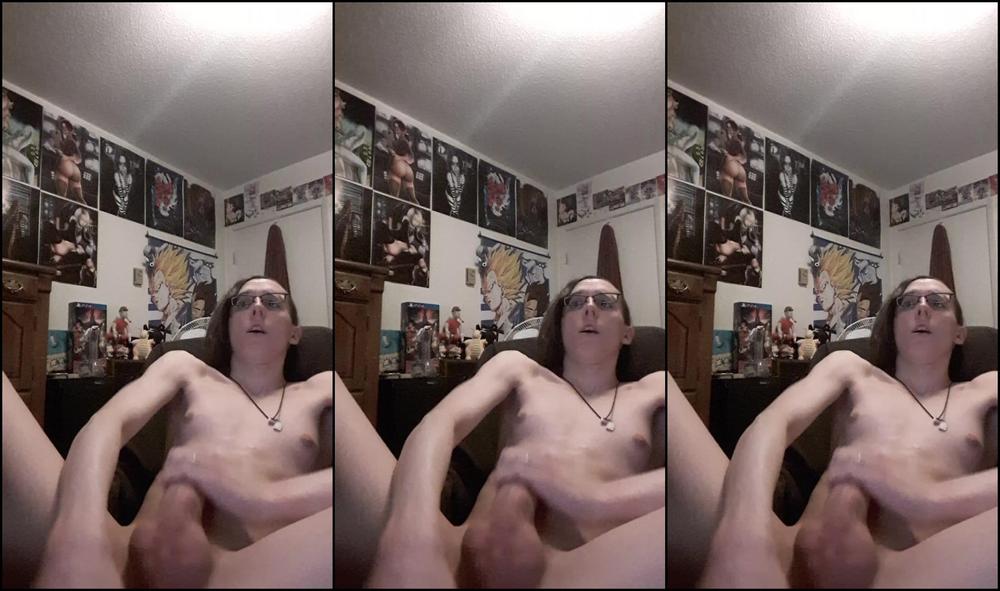 Trans, Transgender, Anal Masturbation sally tiny tits i have so many dildos to put in my butt ManyVids