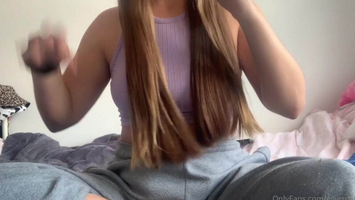 Elliespanties Min Video Of Me Cutting My Hair