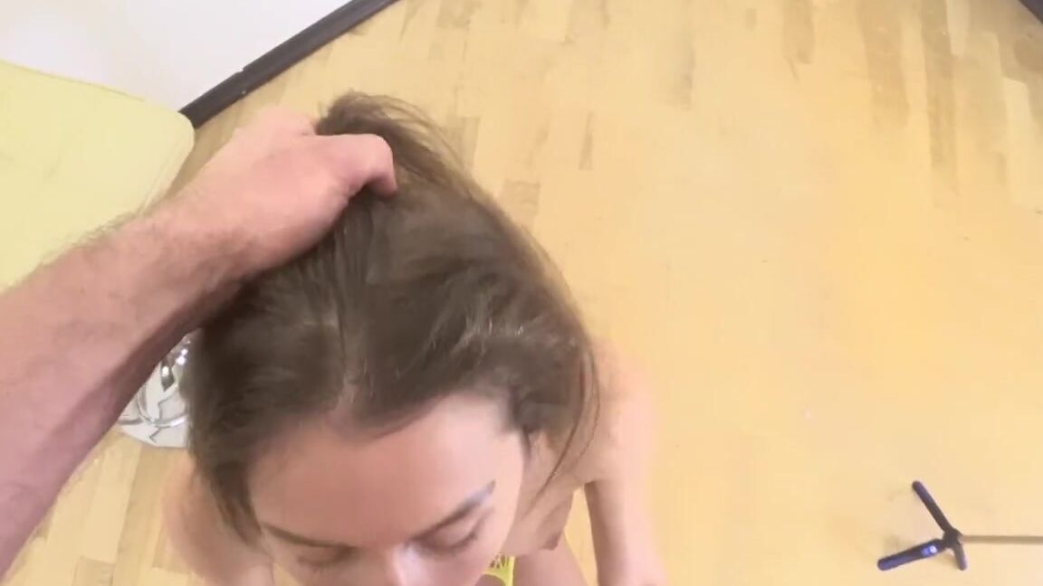 JustYour Neighbors SEXY BABE IN YELLOW COSTUME FUCKED ON A CHAIR Pornhub