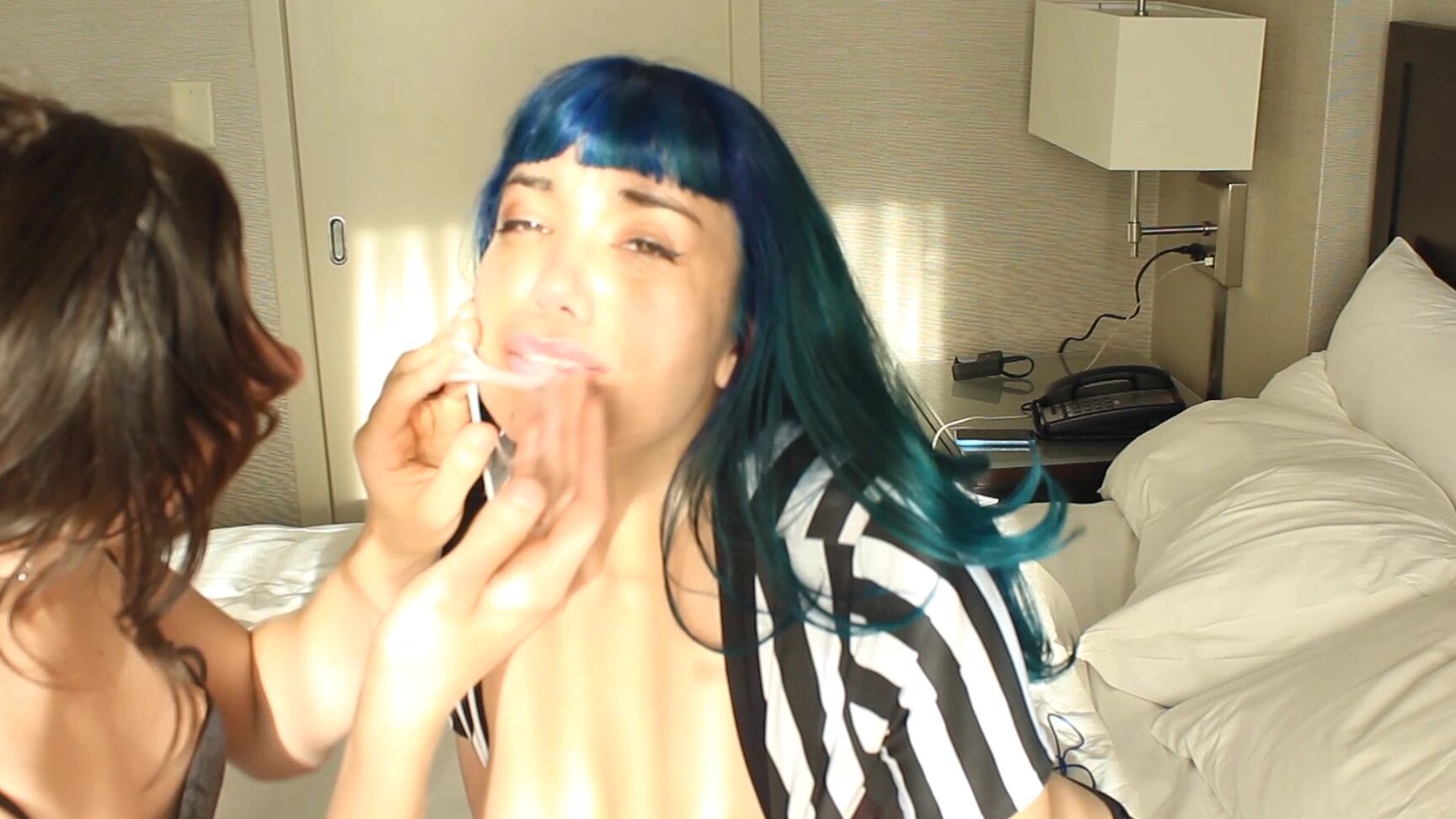 Mouth Fetish, Spit Fetish, Spitting, Throat Fucking, Trans Little Puck sch--lgirl bully pt 2 ManyVids
