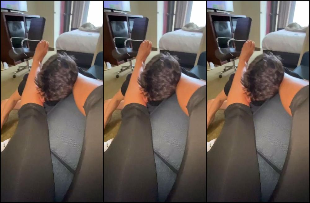 Realqueenkasey Another Video From The Personal Session And All While Watching The Football Game Lol Didn