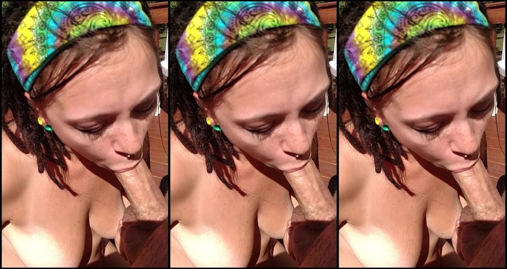 Amateur, Blow Jobs, POV, Swallowing / Drooling, Boy Girl chloe clovers back porch bj ManyVids