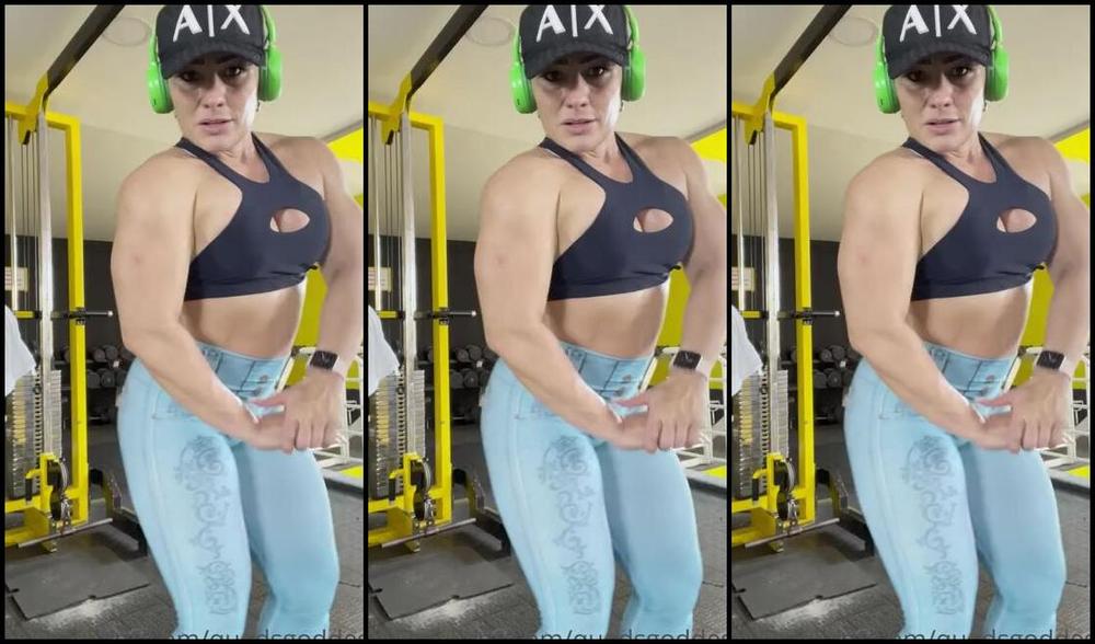 Quadsgoddess Nicknamed Quadsgoddess 01 15 2022 Onlyfans Video Muscle Flex After Hardcore Workout